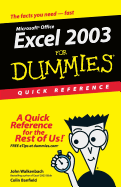 Excel 2003 for Dummies Quick Reference