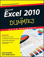Excel 2010 for Dummies Quick Reference