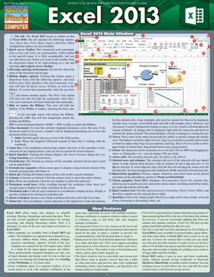 Excel 2013 - BarCharts Inc (Creator)