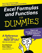 Excel Formulas & Functions for Dummies