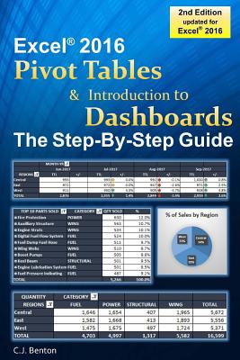 Excel Pivot Tables & Introduction To Dashboards The Step-By-Step Guide - Benton, C J