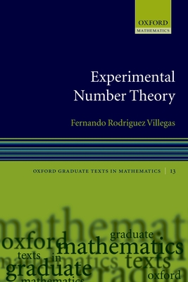 Experimental Number Theory - Villegas, Fernando
