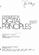 Experiments in Digital Principles - Leach, Donald P