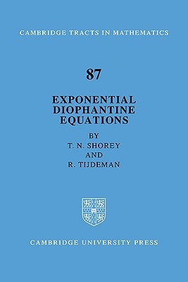 Exponential Diophantine Equations - Shorey, T. N., and Tijdeman, R.