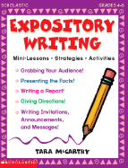 Expository Writing: Mini-Lessons * Strategies * Activities - McCarthy, Tara