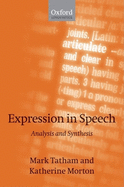 Expression in Speech: Analysis and Synthesis