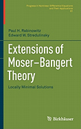 Extensions of Moser-Bangert Theory: Locally Minimal Solutions
