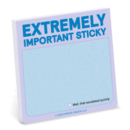 Extremely Important Sticky Note