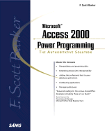 F. Scott Barker's Microsoft Access 2000 Power Programming