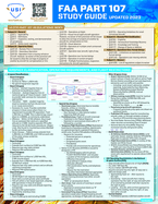FAA Part 107 Drone Study Guide: A Quickstudy Laminated Reference Guide