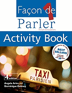 Facon De Parler 1 Activity Book: French for Beginners