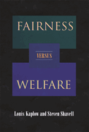 Fairness Versus Welfare