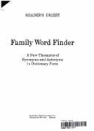 Family Word Finder