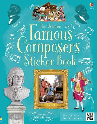 Famous Composers Sticker Book - Marks, Anthony