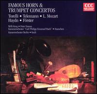 Famous Horn & Trumpet Concertos - Peter Damm (french horn); Willi Krug (trumpet)