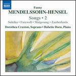 Fanny Mendelssohn-Hensel: Songs, Vol. 2