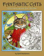 Fantastic Cats: Coloring Book for Adults