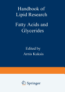 Fatty Acids and Glycerides