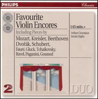 Favorite Violin Encores - Arthur Grumiaux (violin)