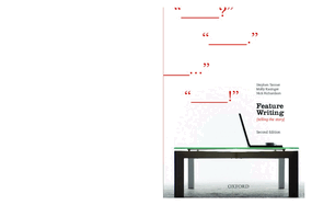 Feature Writing, Second Edition