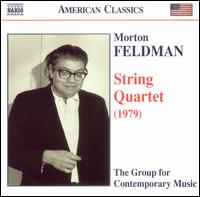 Feldman: String Quartet (1979) - The Group for Contemporary Music