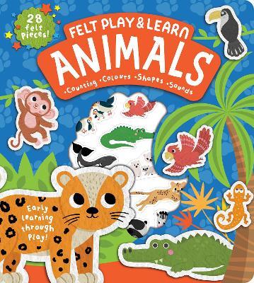 Felt Play & Learn Animals - Barker, Alice