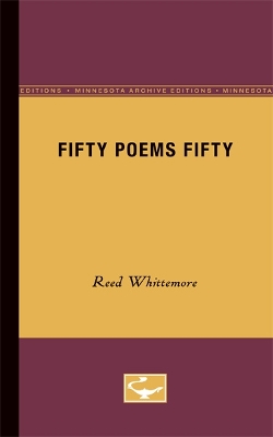Fifty Poems Fifty - Whittemore, Reed, Professor