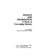 Finance and Information: A Study of Converging Interests
