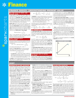 Finance SparkCharts - SparkNotes
