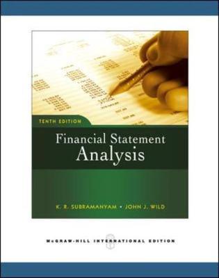 Financial Statement Analysis. - Wild, John J