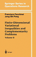 Finite-Dimensional Variational Inequalities and Complementarity Problems
