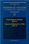 Finite Element Methods (Part 2), Numerical Methods for Solids (Part 2)