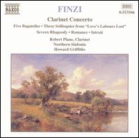 Finzi: Clarinet Concerto - Lesley Hatfield (violin); Robert Plane (clarinet); Royal Northern Sinfonia; Howard Griffiths (conductor)