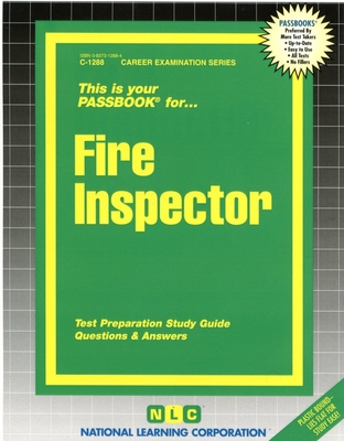 Fire Inspector: Passbooks Study Guide - National Learning Corporation