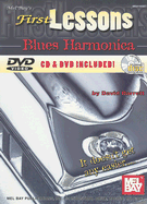 First Lessons Blues Harmonica - Book/CD/DVD