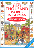 First Thousand Words In German Sticker Book