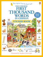 First Thousand Words In German Sticker Book