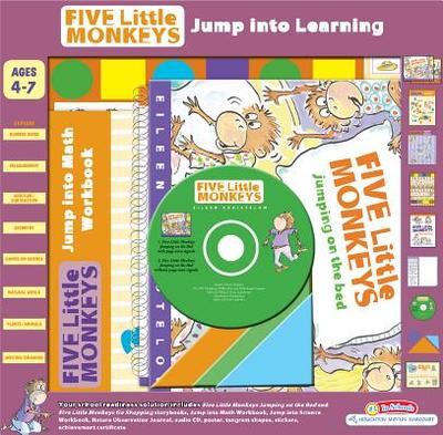 Five Little Monkeys Jump Into Learning Boxed Set - Christelow, Eileen