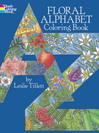 Floral Alphabet Coloring Book