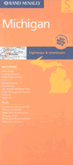 Folded Map-Michigan - Rand McNally (Manufactured by)