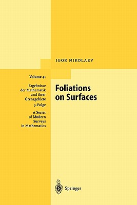 Foliations on Surfaces - Nikolaev, Igor