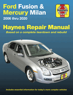 Ford Fusion (06-14) & Mercury Milan (016-11)