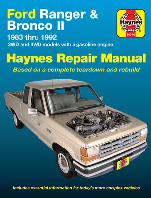 Ford Ranger Pick-Ups & Bronco II 1983-92 - Haynes, J H