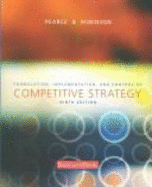 Formulation, Implementation, and Control of Competitive Strategy - Pearce, John A