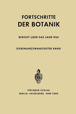 Fortschritte Der Botanik - Bunning, Erwin, and Gaumann, Ernst