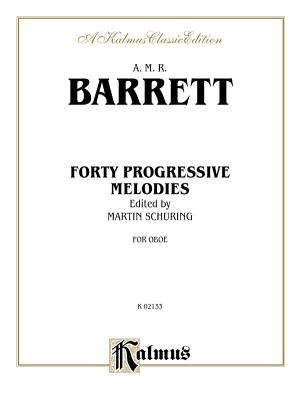 Forty Progressive Studies - Barret, A M R (Composer), and Schuring, Martin (Editor)