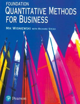 Foundation Quantitative Methods for Business - Wisniewski, Mik