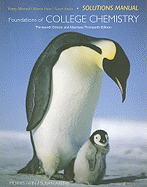 Foundations of College Chemistry: Textbook and Student Solutions Manual