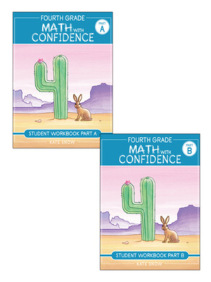 Fourth Grade Math with Confidence Student Workbook Bundle - Snow, Kate, and Klink, Shane