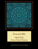 Fractal 606: Fractal cross stitch pattern